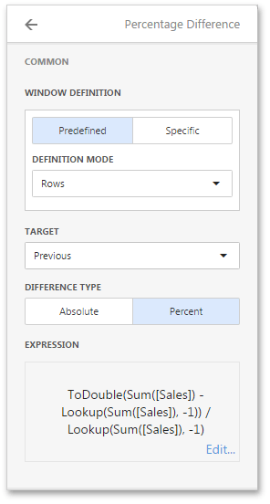 WebDashboard_Calculations_PercentageDifferenceSettings